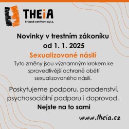 Nová legislativa v oblasti sexualizovaného násilí